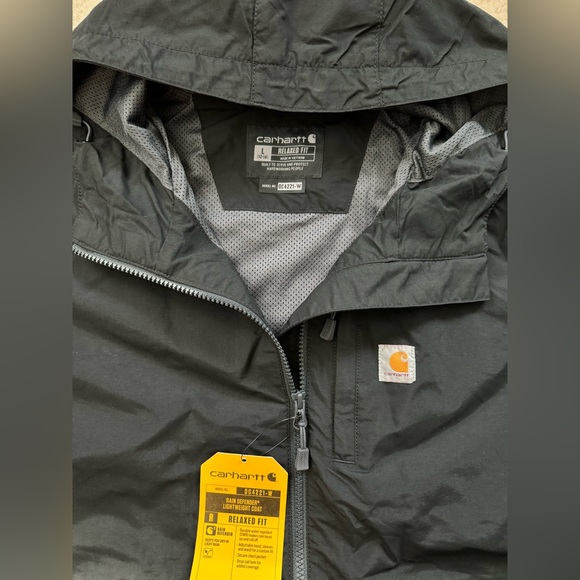 NWT Carhartt Women's Rain Defender Relaxed Fit Lightweight Coat - Picture 4 of 7